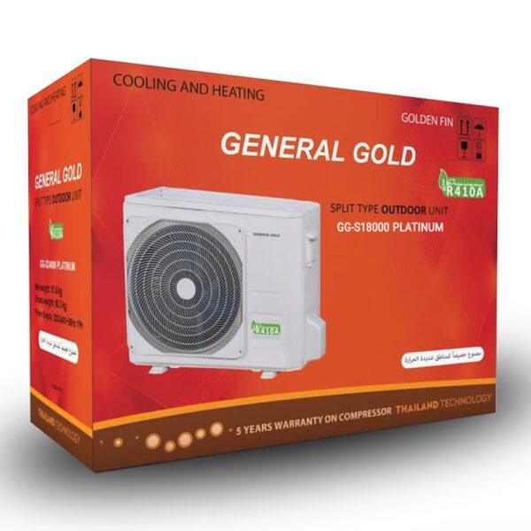 کولر گازی 18000 جنرال گلد مدل GG-S18000 Platinum