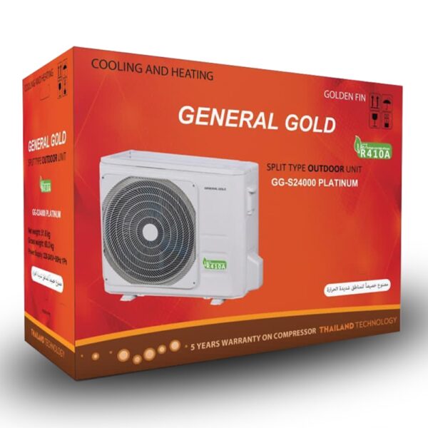 کولر گازی جنرال گلد مدل GG-S24000 Platinum